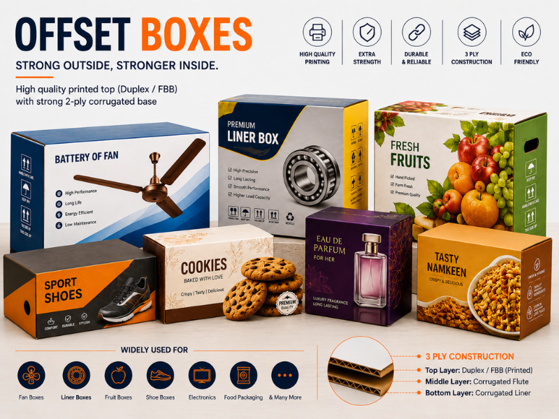 Offset Printed Boxes